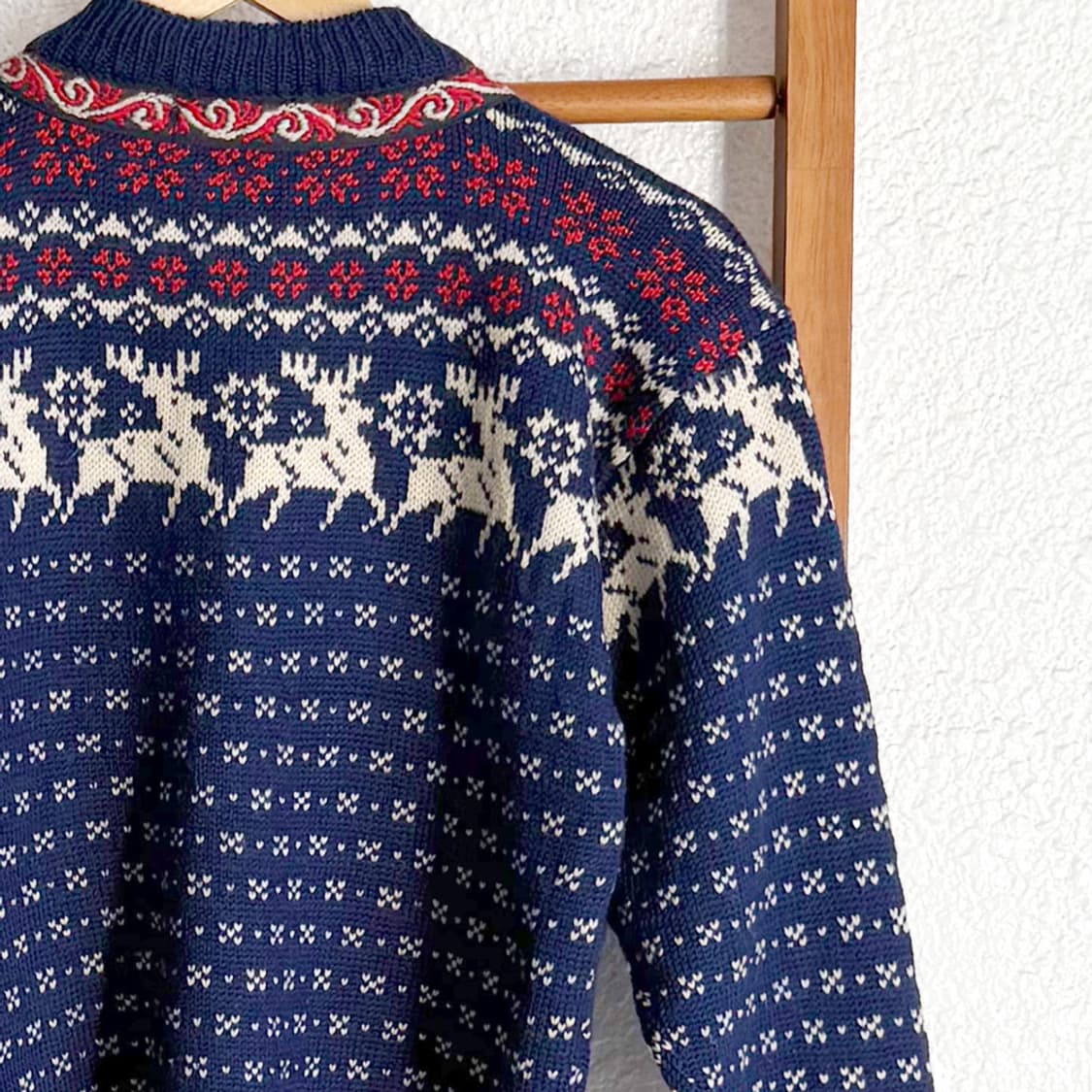 Norwegian Navy Deer Cardigan 상품이미지6