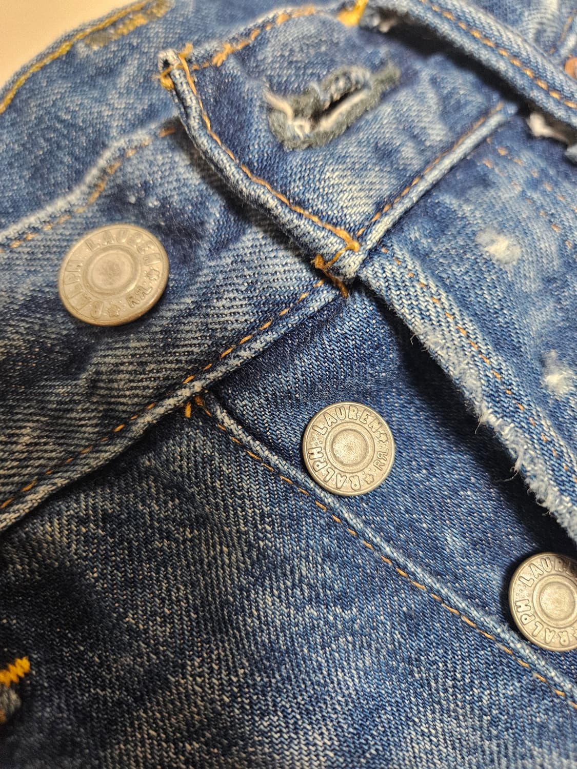 RRL 더블알엘 랜스포드 셀비지 데님 팬츠 Low Straight 30 상품이미지4