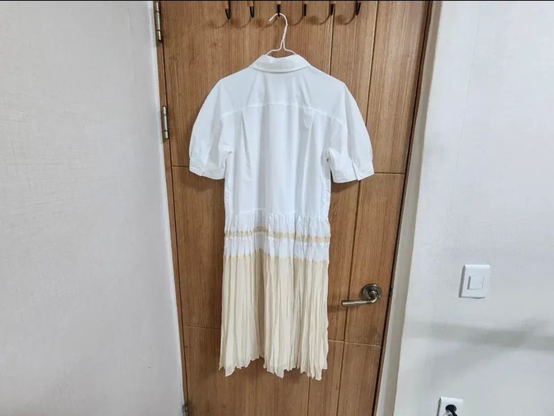 (55)여성 헤지스 반팔 셔츠형 원피스 여름 상품이미지3