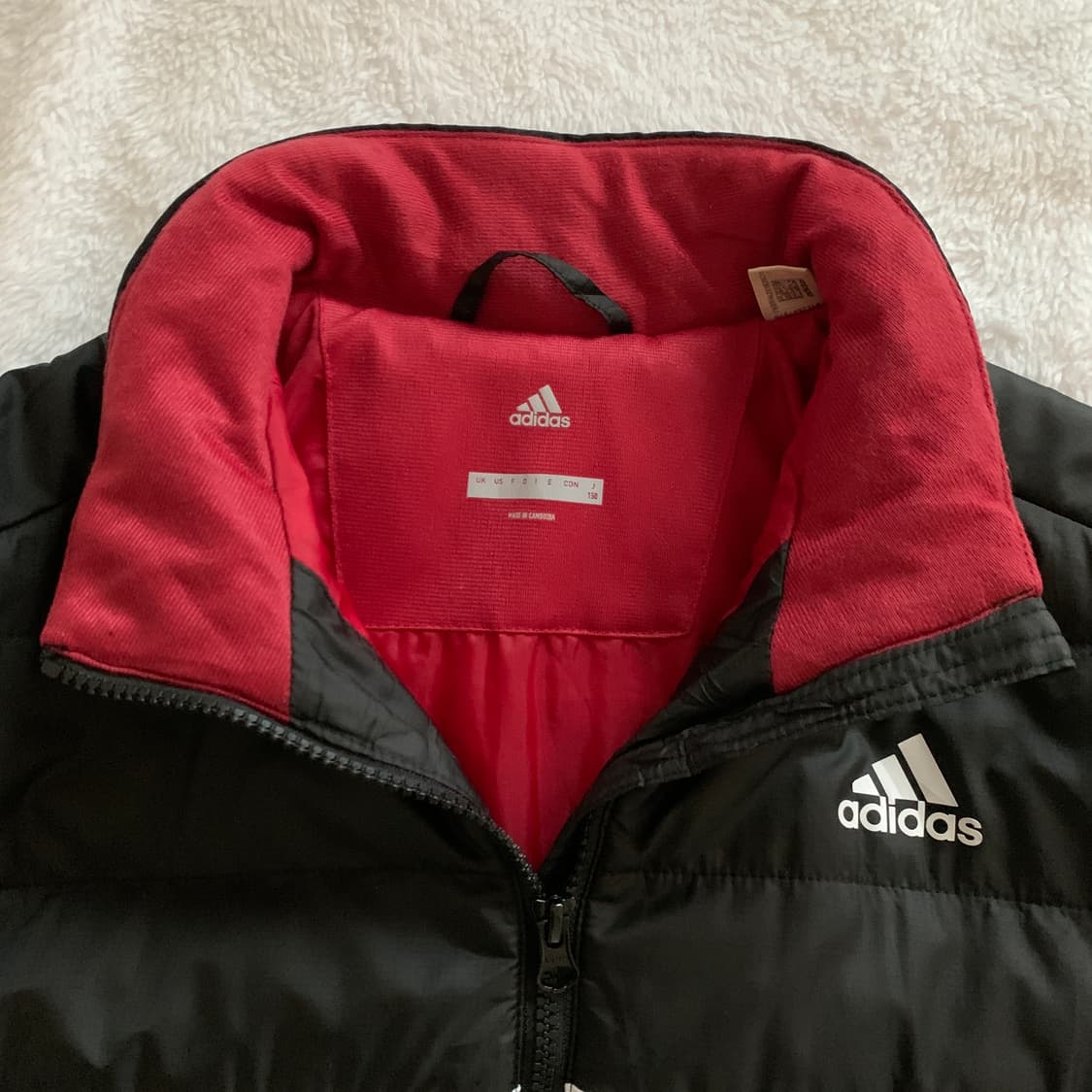 아디다스 주니어 150 패디드 자켓 올드스쿨 패딩 상품이미지4