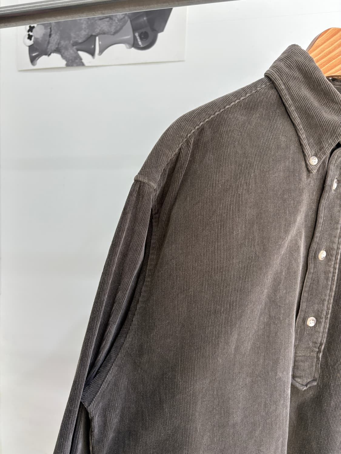 NEW YORK PAPA (Made in Japan) 코듀로이 풀오버셔츠 상품이미지3