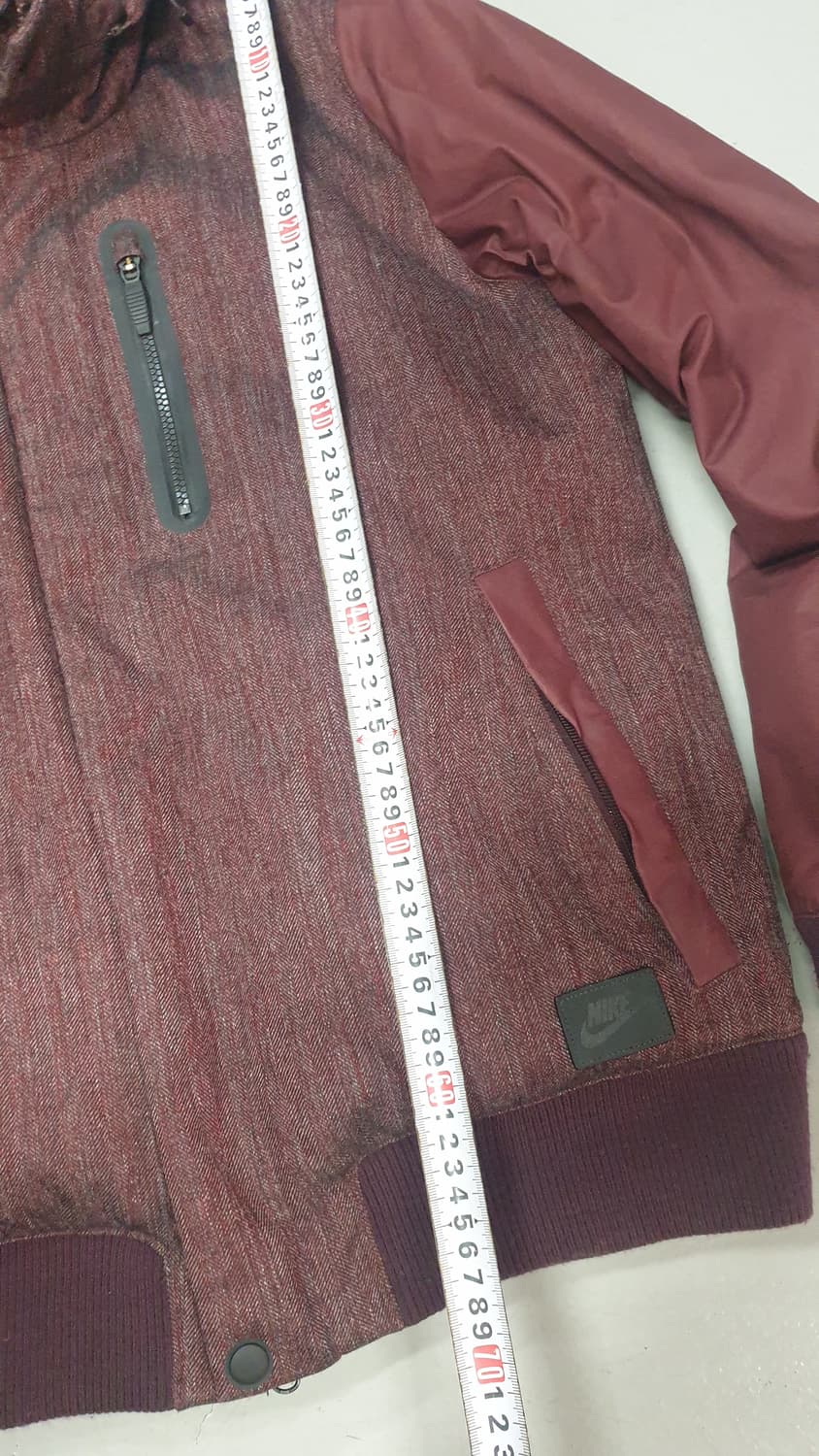 나이키 후드 패딩 점퍼 버건디100 상품이미지7