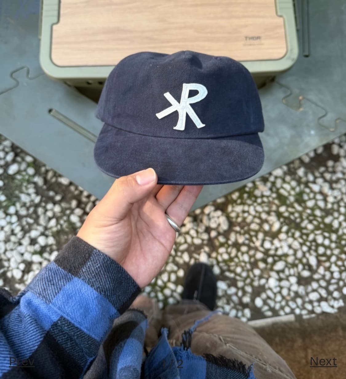 크래커 하우스 네이비 볼캡 상품이미지1