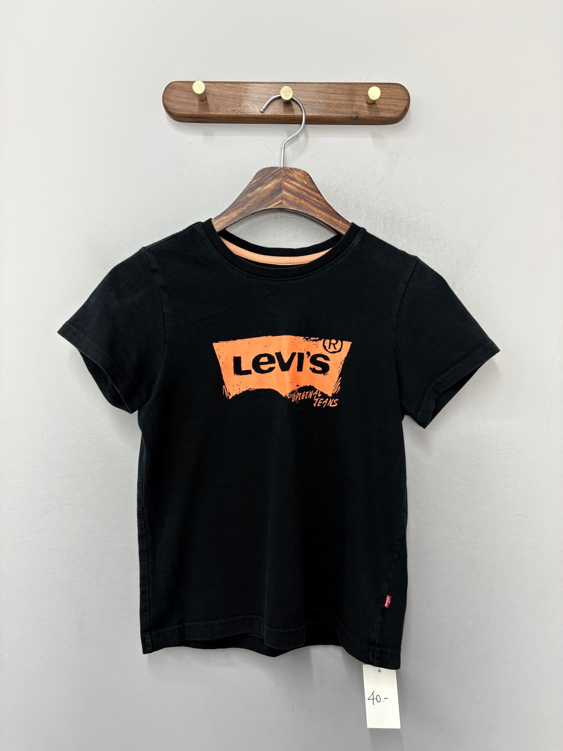 리바이스 블랙오렌지 그래픽 반팔 A3824 상품이미지2