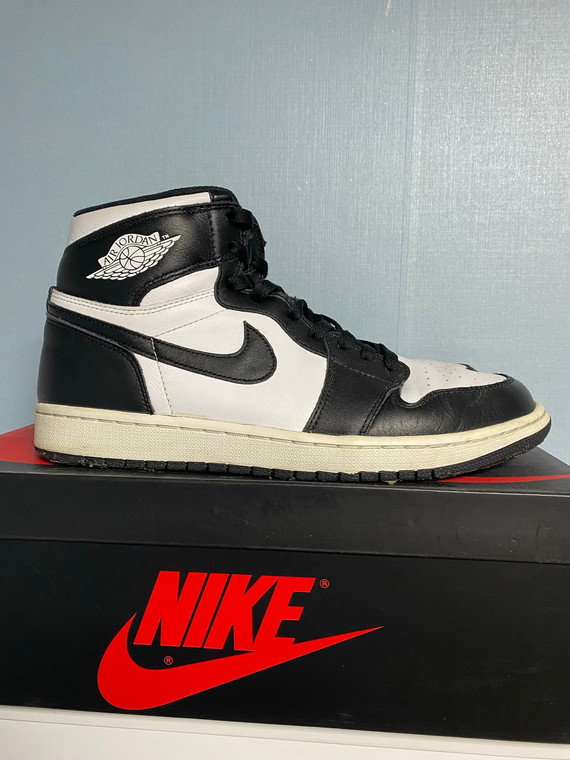 조던1 블랙 화이트 범고래 OG 290 상품이미지3