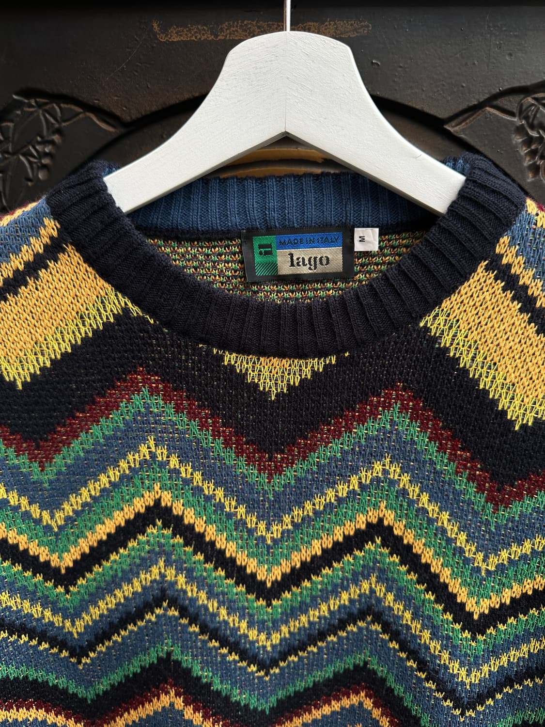 lago 패턴 니트 (made in italy) 상품이미지3