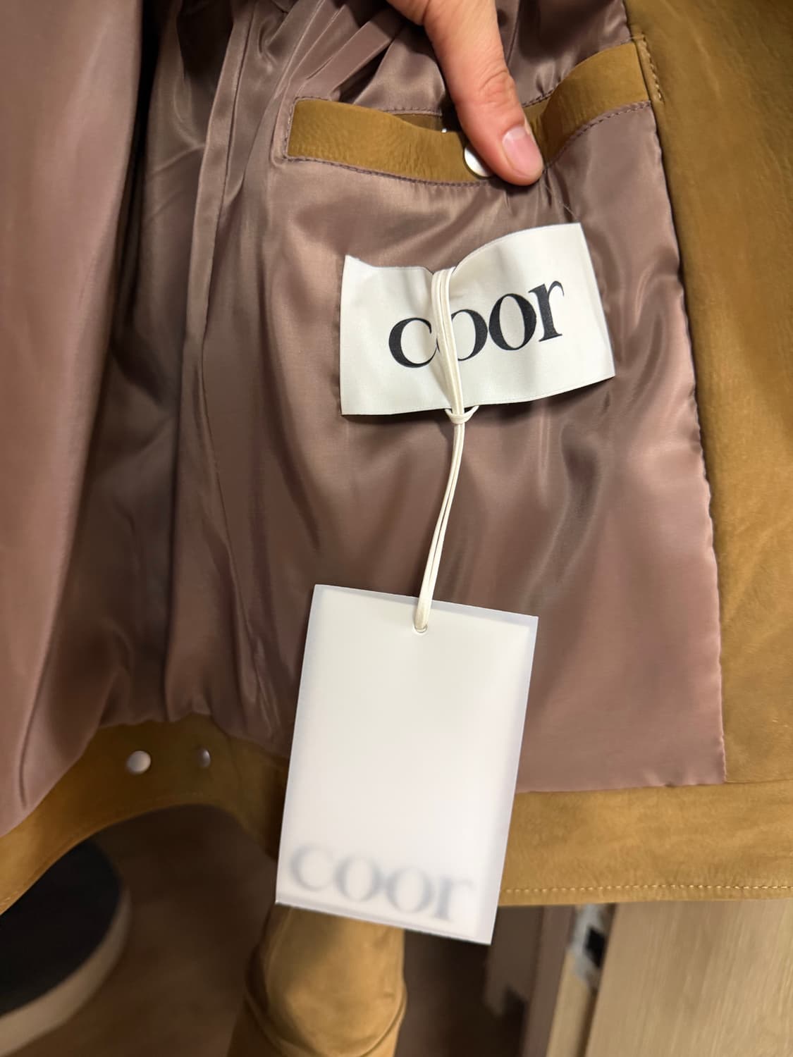 쿠어 26ss D포켓 바이커 자켓M 상품이미지4