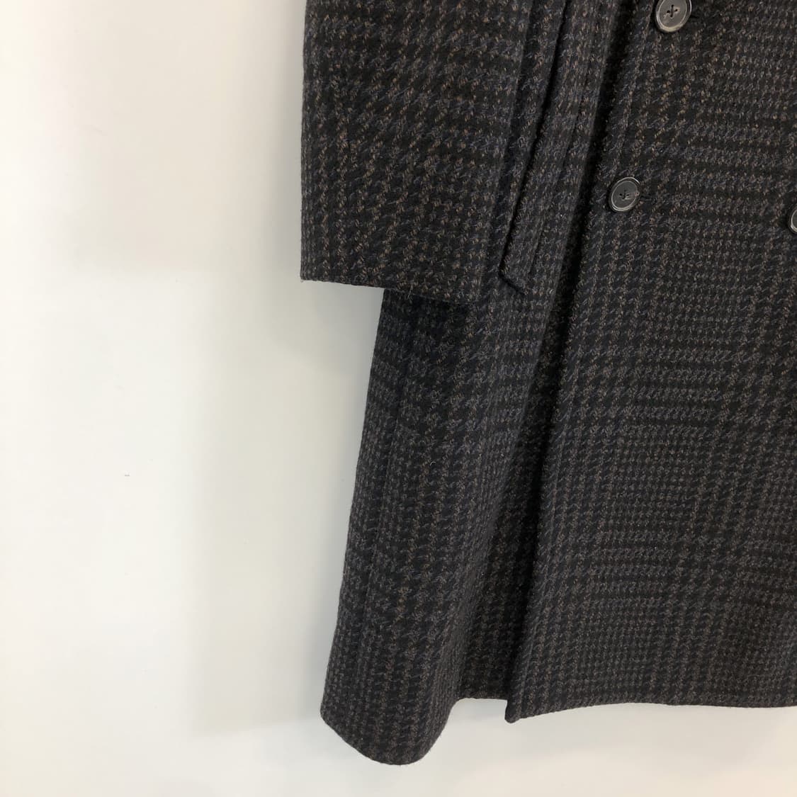 일꼬르소 더블 체크 울코트 100 짜임  상품이미지3