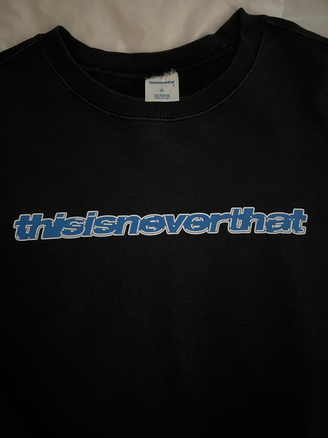 디스이스네버댓 맨투맨 XL 상품이미지5