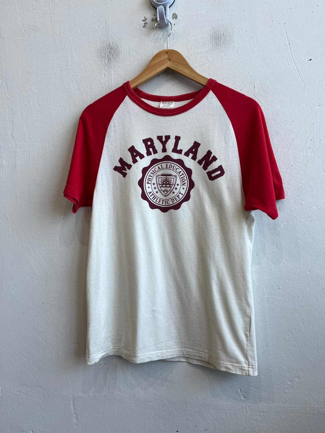 챔피온 재팬 MARYLAND 래글런 반팔 티셔츠 M 상품이미지1