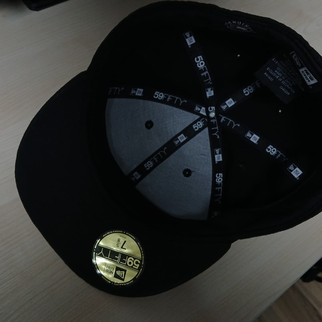 뉴에라 59FIFTY 양키스 캡 블랙 758, 60.6cm 상품이미지4