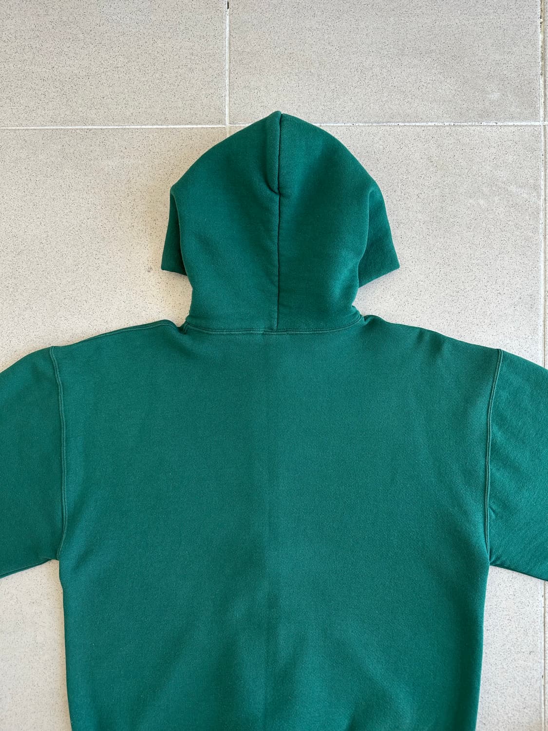 90s 빈티지 러셀 후드집업 그린 M 상품이미지5