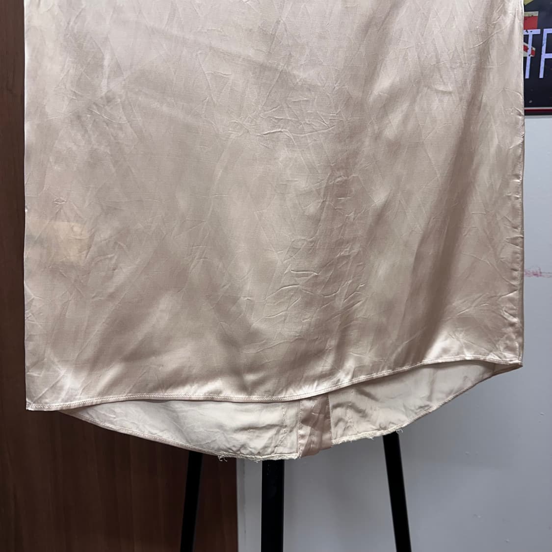 Pink Gold Lace Satin Top 상품이미지7