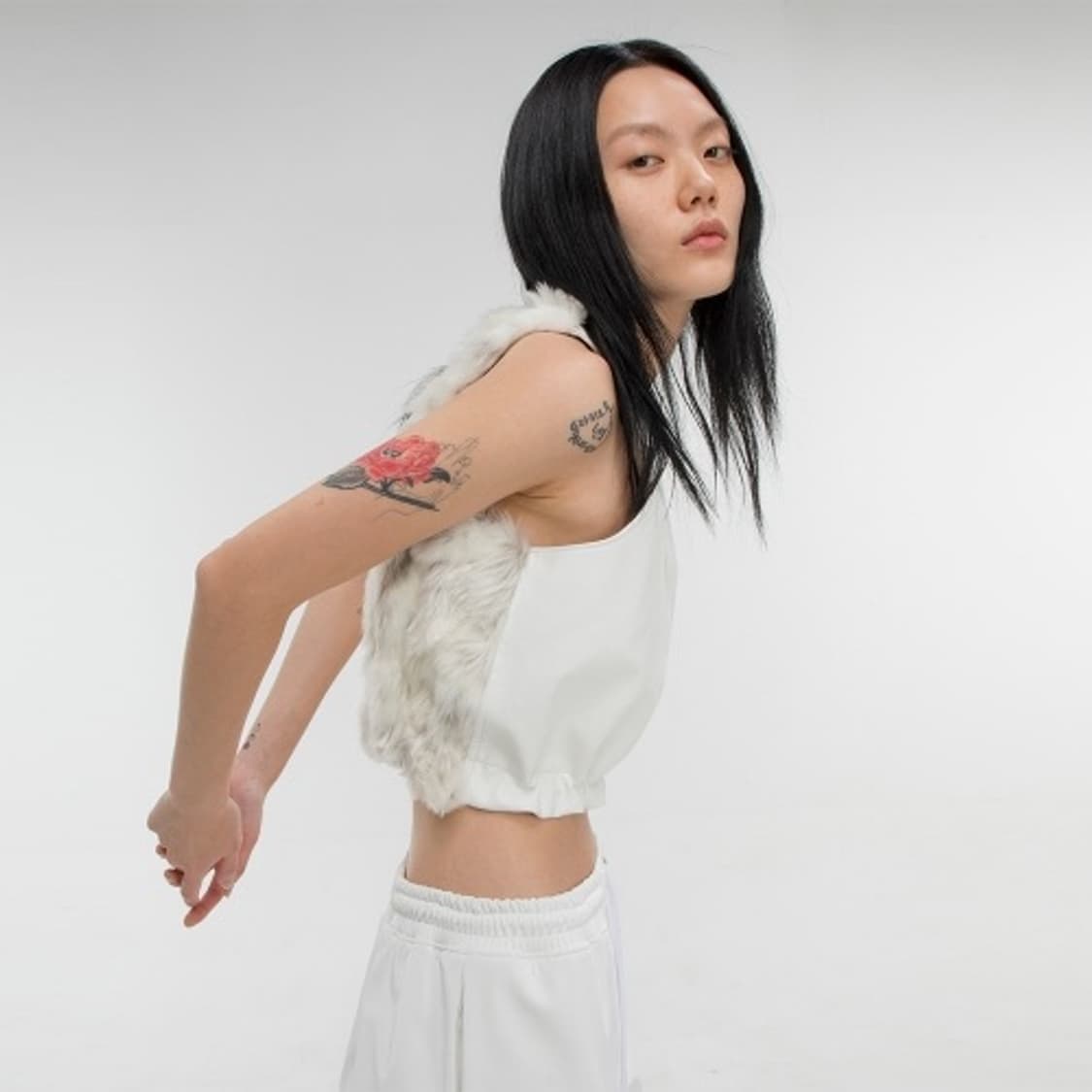 김미더영 투웨이 퍼 베스트 조끼 상품이미지1