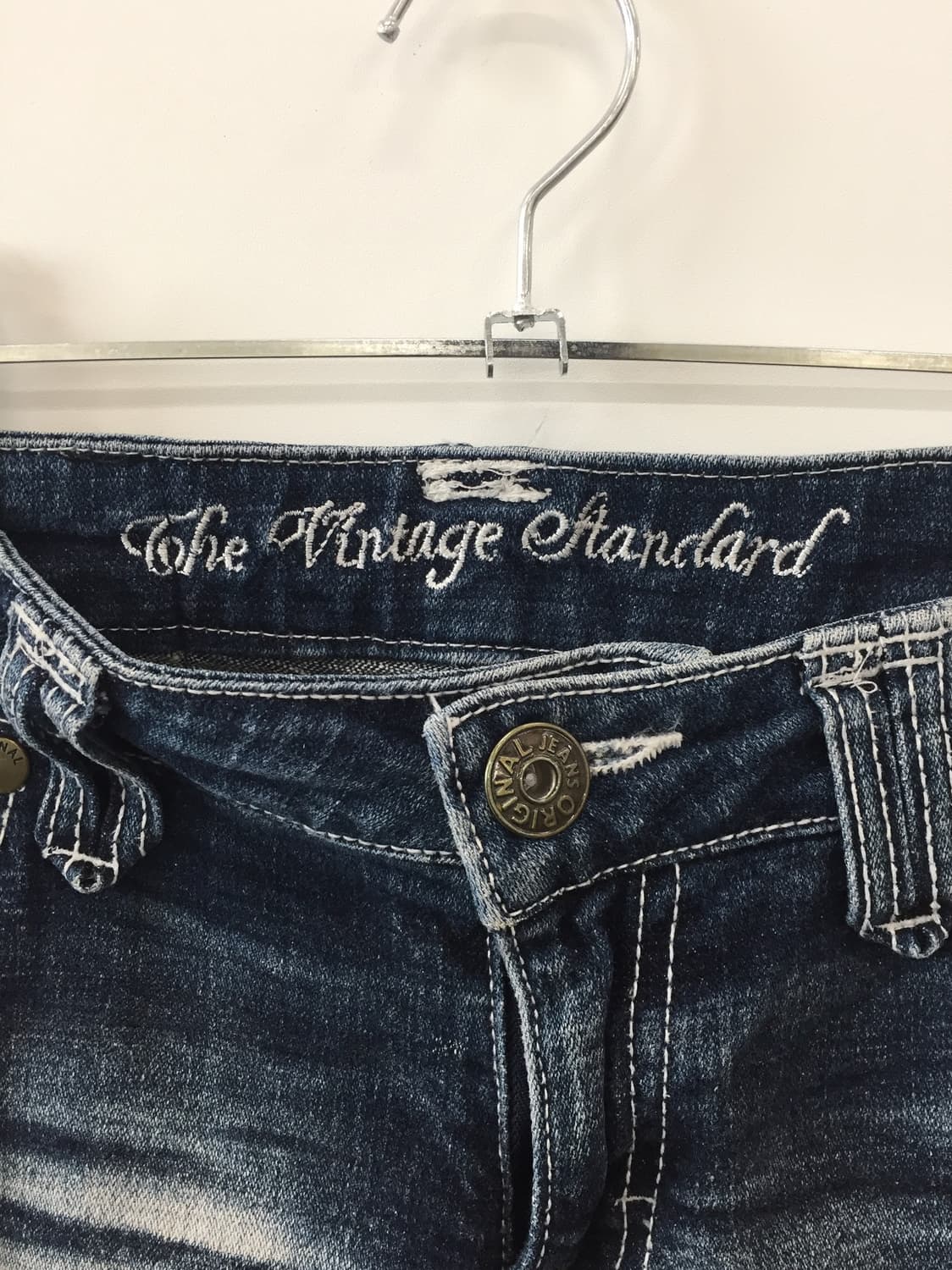 The Vintage Y2k Skinny denim pants 상품이미지6