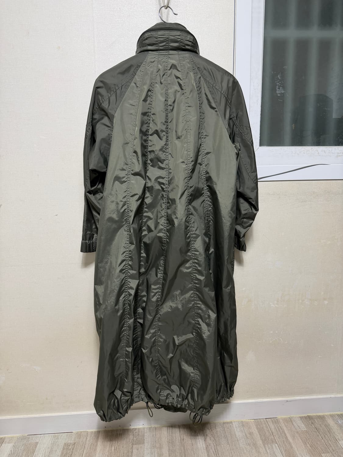 [M-L] 이세이미야케 페테 나일론 파라수트 롱 코트 상품이미지3