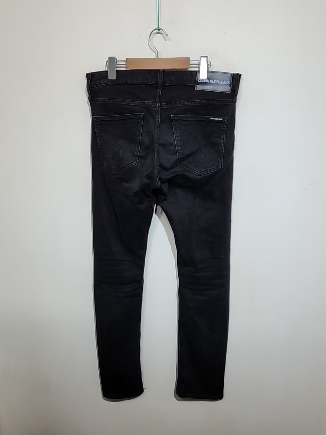 (34) 캘빈클라인 청바지 블랙진 스판 CK 데님팬츠  상품이미지7
