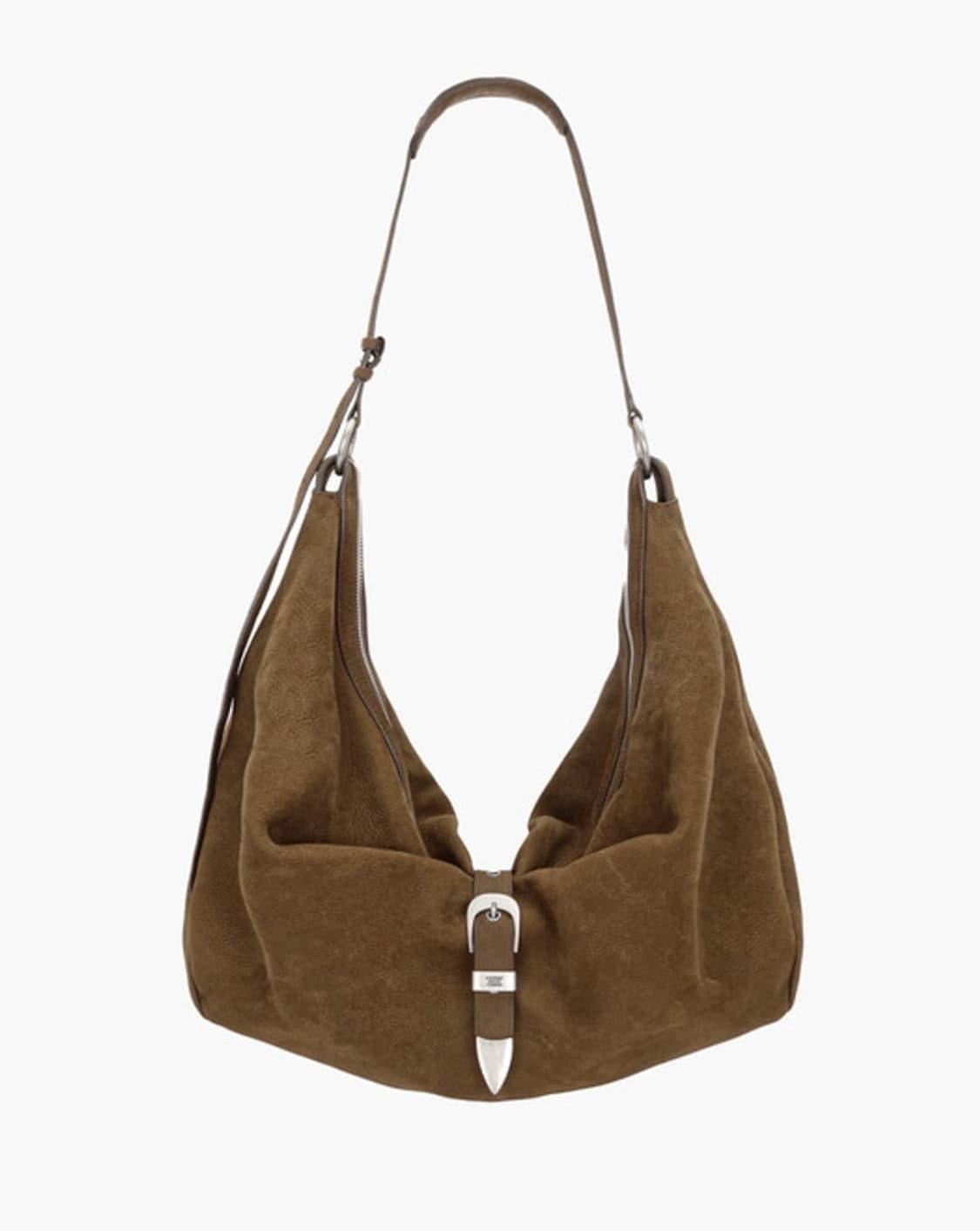 마지셔우드 호보백 채슈넛 누벅 라지 상품이미지1