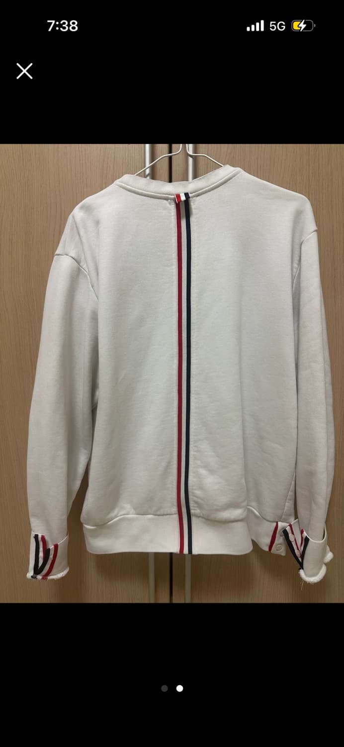 톰브라운 맨투맨 교신 가능 상품이미지1