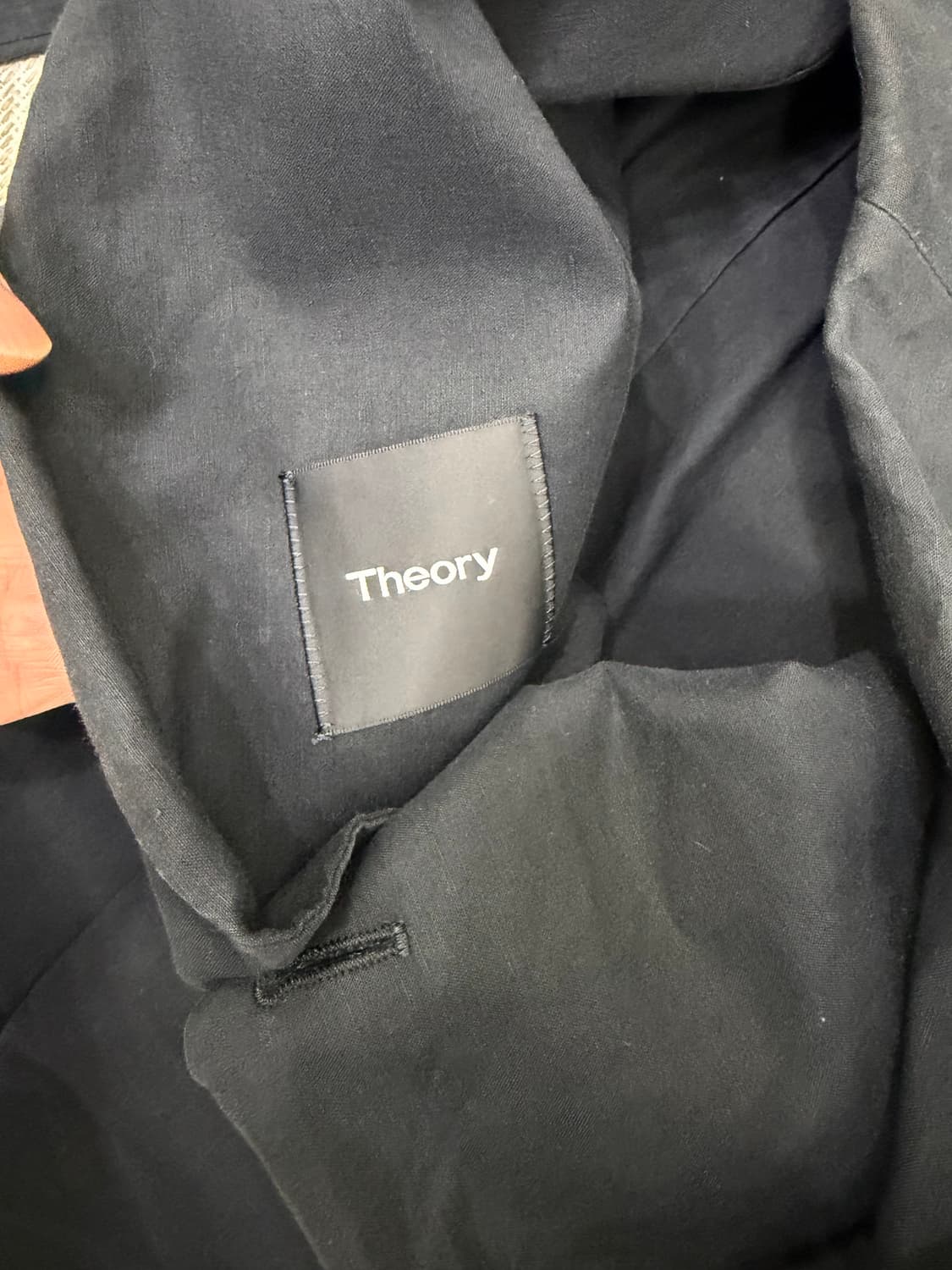 정품) 띠어리 여성 블랙 더블 버튼 자켓 38 상품이미지5