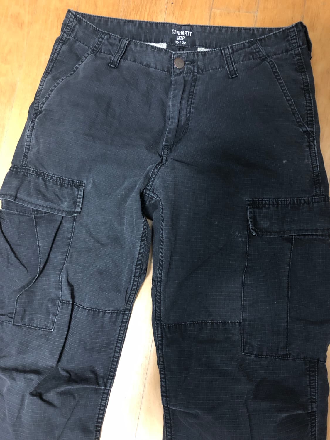 칼하트 WIP 빈티지 립스탑 카고팬츠 레귤러핏 30 상품이미지3