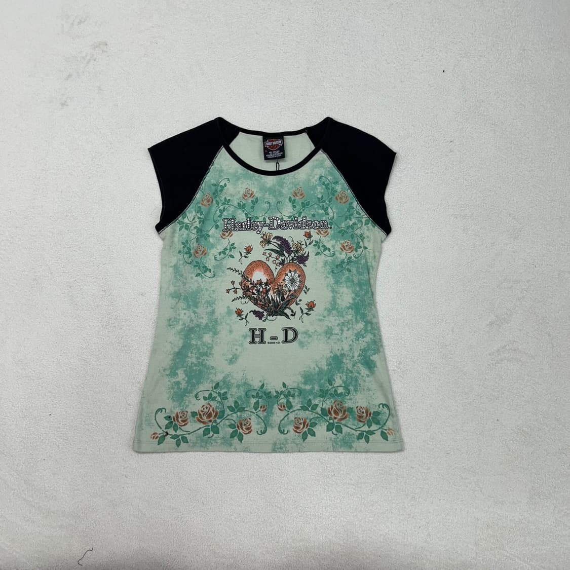 Harley davidson raglan printing T-shirts 상품이미지4