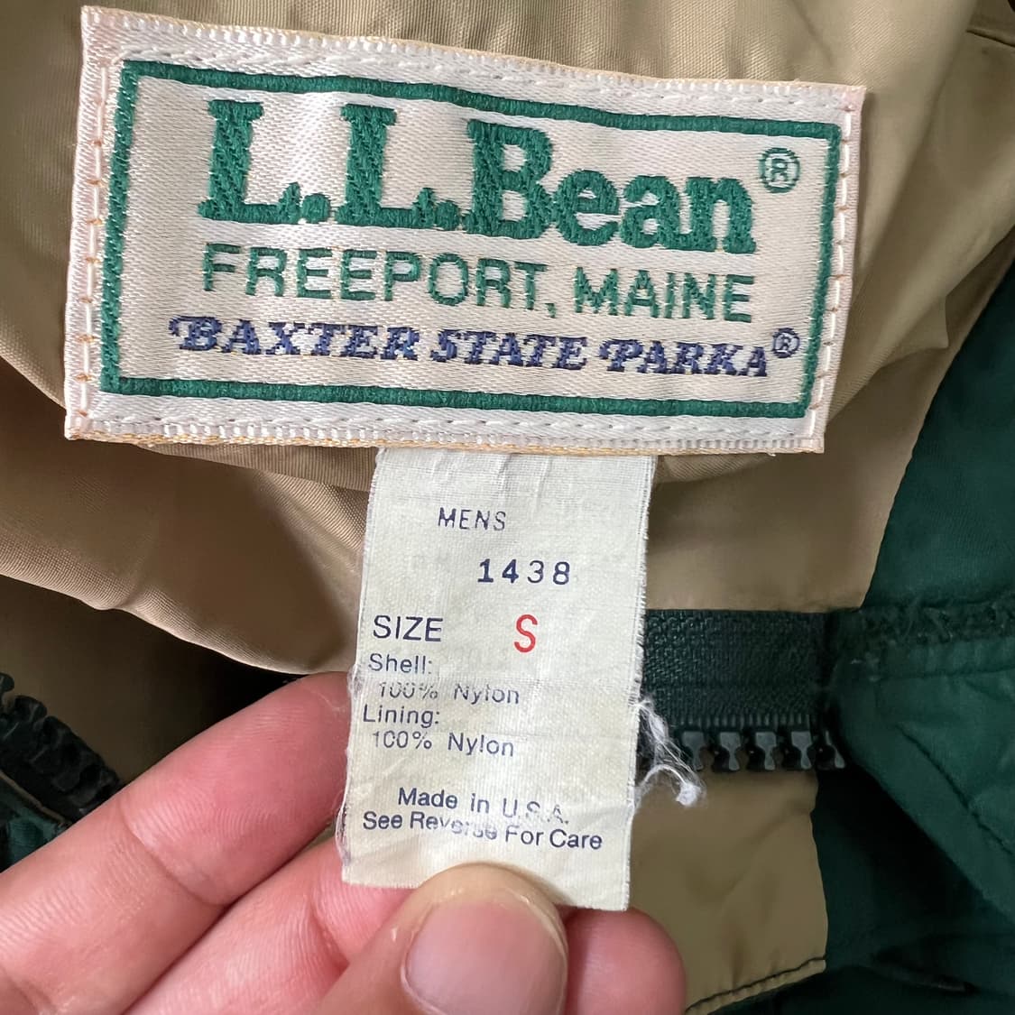 80‘s L.L. Bean Baxter State Parka 상품이미지8