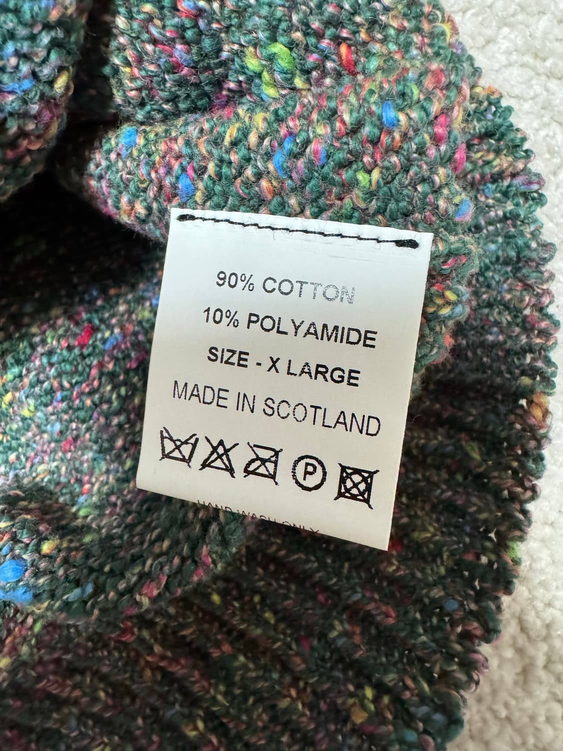 하울린 모닝 슬립오버 니트 조끼 XL 새상품 상품이미지4