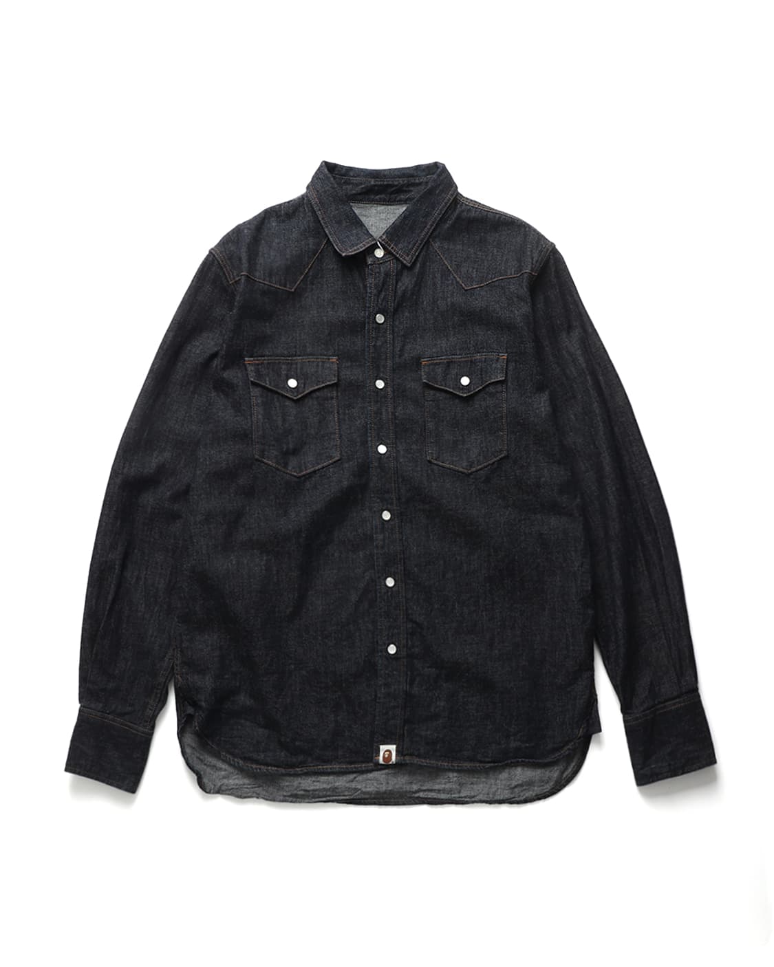 베이프 A BATHING APE Champion Denim Shirt 상품이미지4