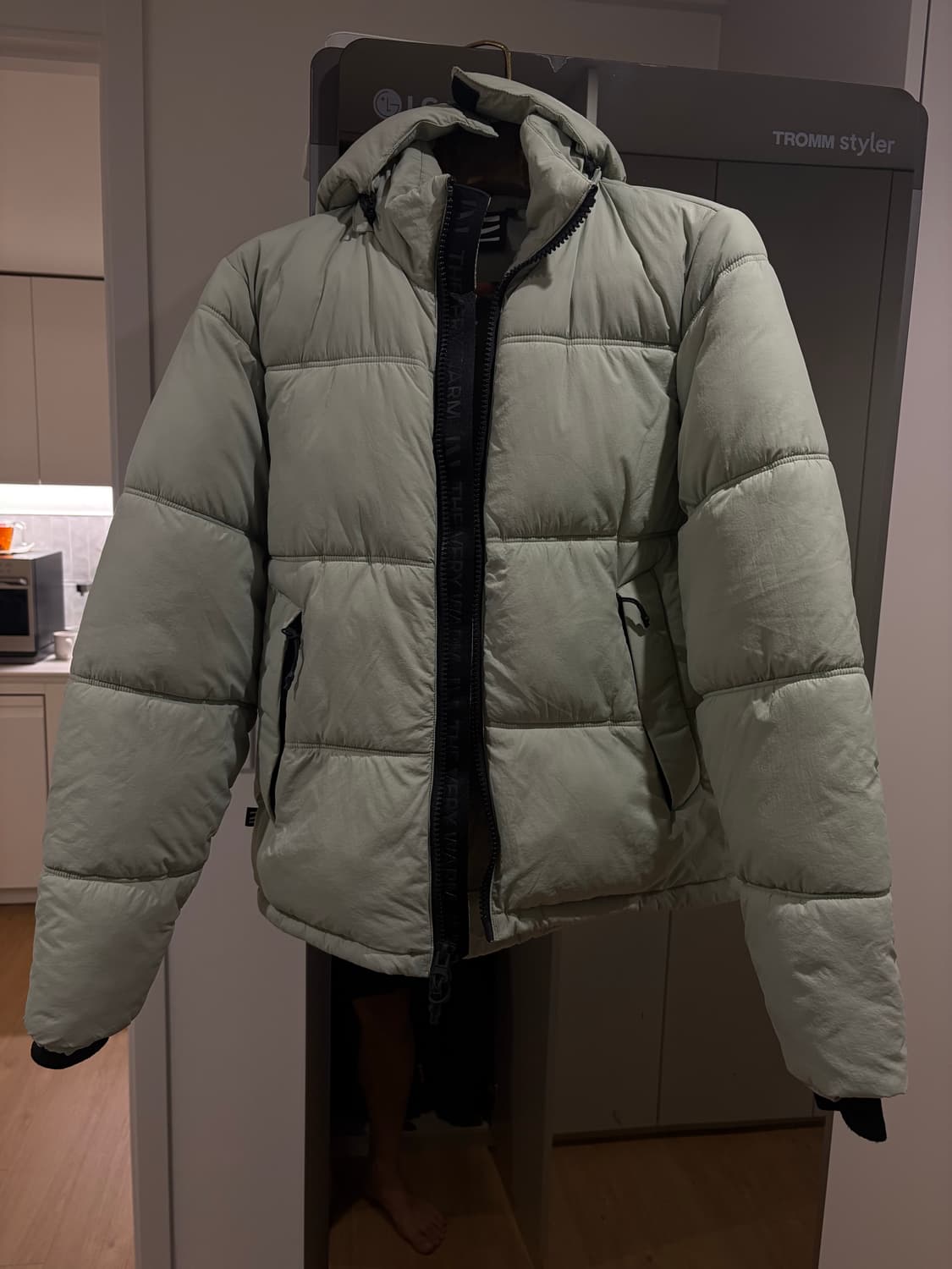 더베리웜 패딩 세이지 xs 상품이미지1