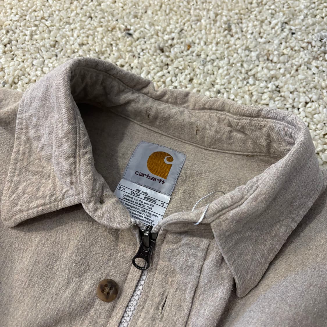 칼하트 커스텀 크롭 셔츠 ⭐️855 상품이미지3