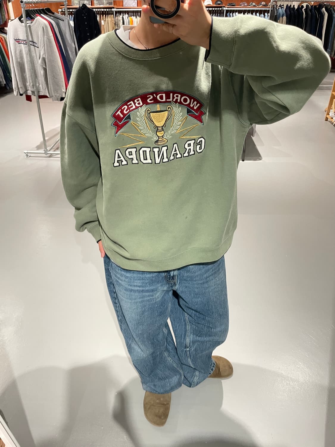 Grandpa Vintage sweat shirt   상품이미지3
