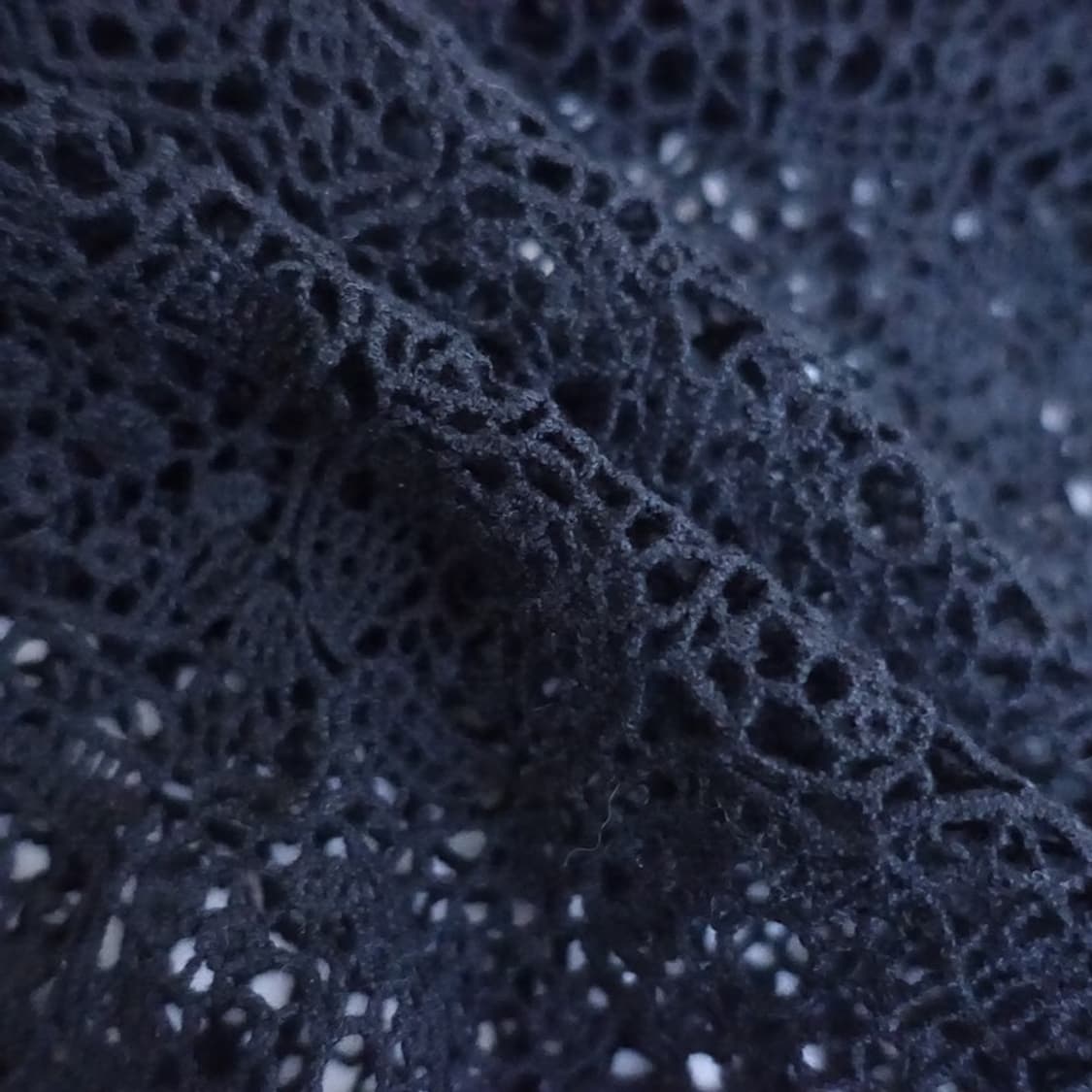 캐피탈 레이스 스톨 머플러 블랙 상품이미지5