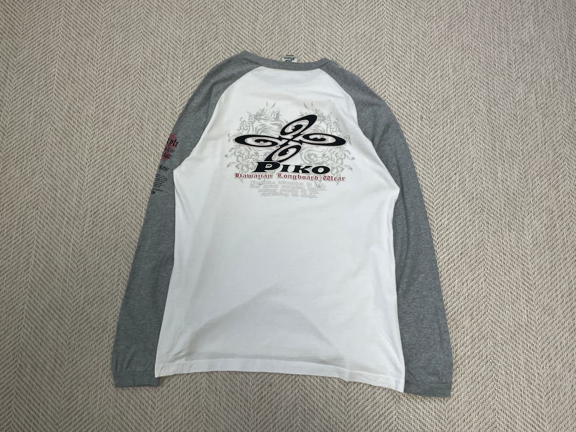 피코 바이크 그래픽  롱슬리브 J03507 상품이미지1