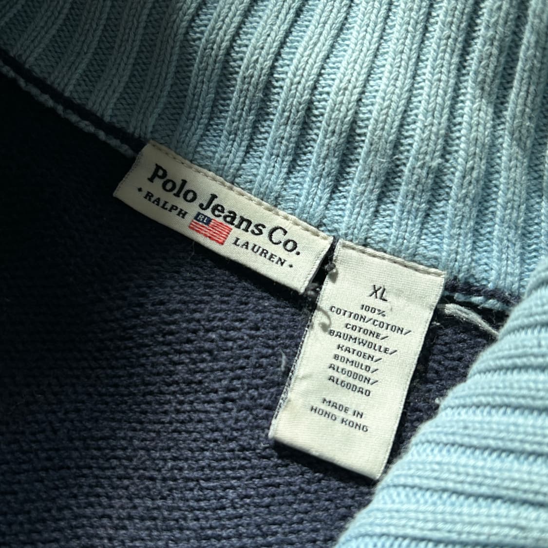 폴로 진스 투웨이 니트집업 상품이미지9