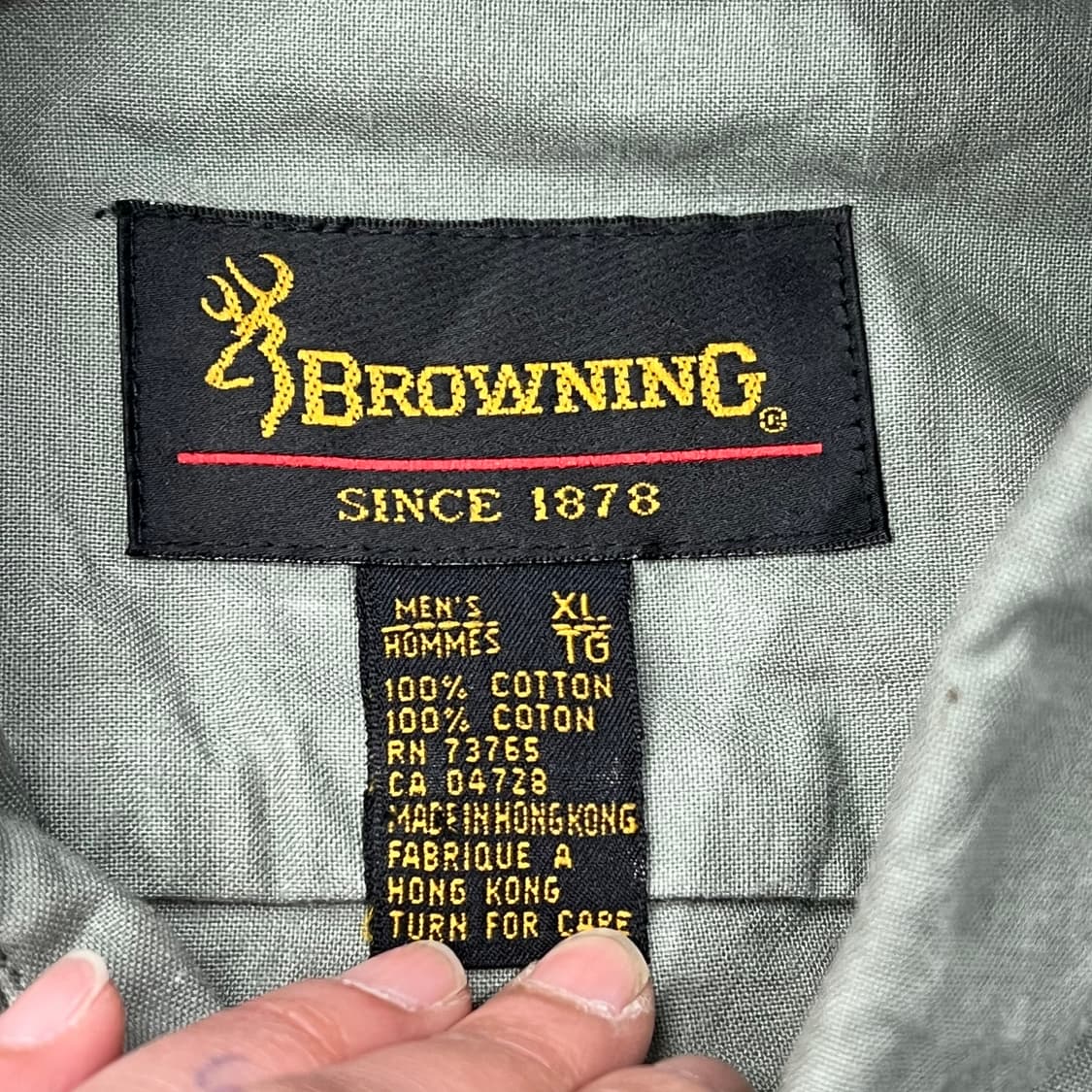 브라우닝 헌팅셔츠 s09511 상품이미지7