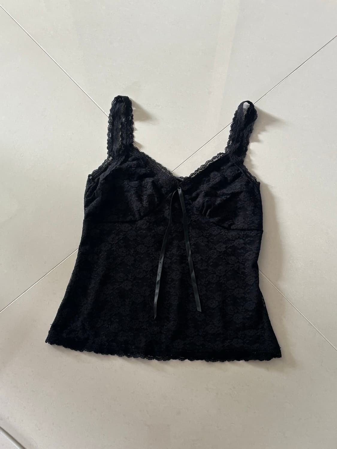 브랜디멜빌 블랙 레이스 나시 브랜디멜빌 나시 상품이미지2