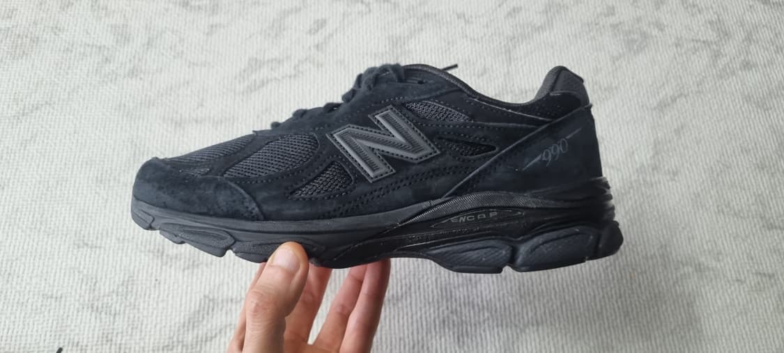 뉴발란스 990v3 트리플 블랙 250 상품이미지4