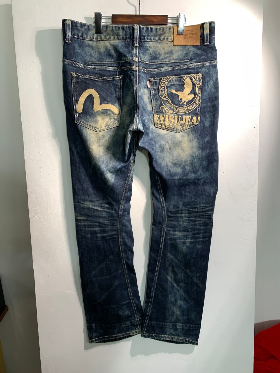 만원샵) evisu 에비수 엔지니어드진 38 상품이미지2