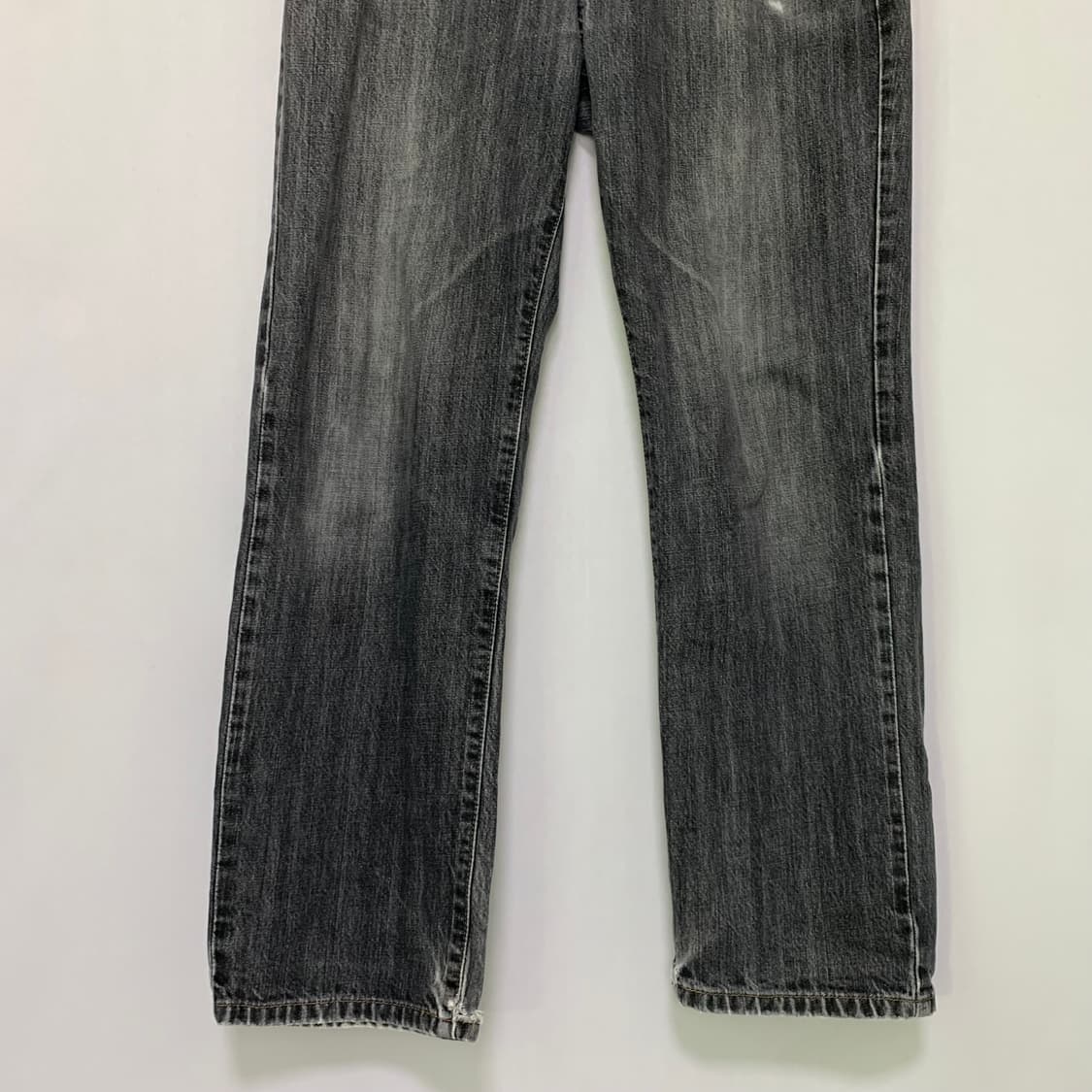 EDWIN 에드윈 워싱 데님팬츠 그레이 빈티지 청바지 34인치 상품이미지3