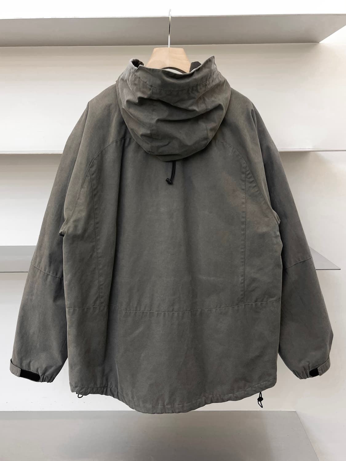 아르마니 익스체인지 플리스 라인 후디드 파카  상품이미지3