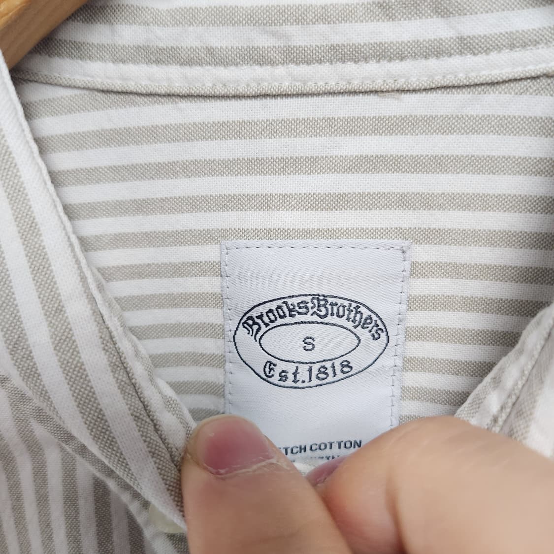 [S] 브룩스브라더스 여성 스트라이프 셔츠 상품이미지3