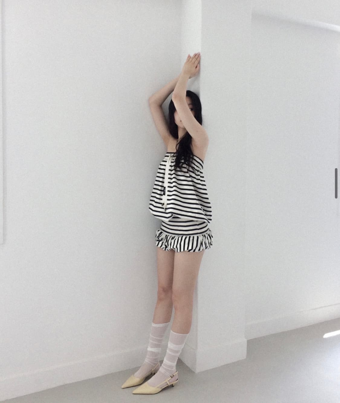 [CLaddA] pippi ops, cream navy 상품이미지6