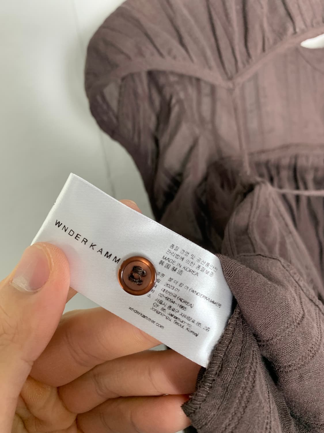 분더캄머 블라우스 원피스  상품이미지4