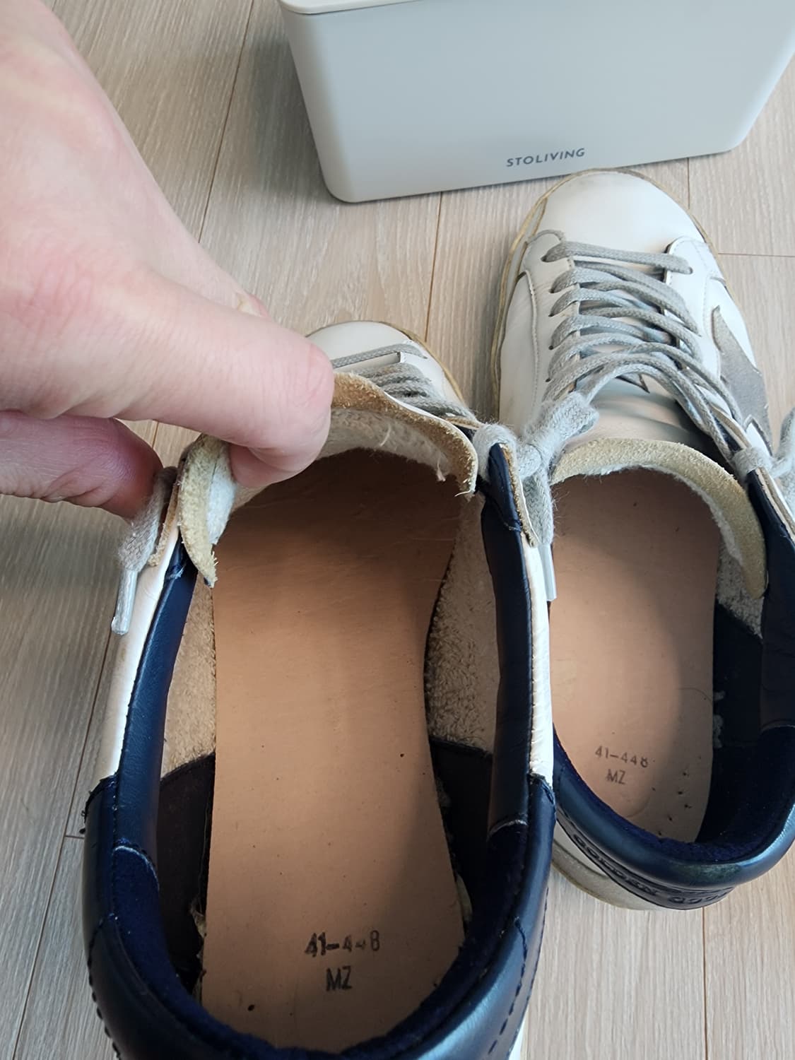 골든구스 슈퍼스타 스니커즈 정품 판매합니다  상품이미지9