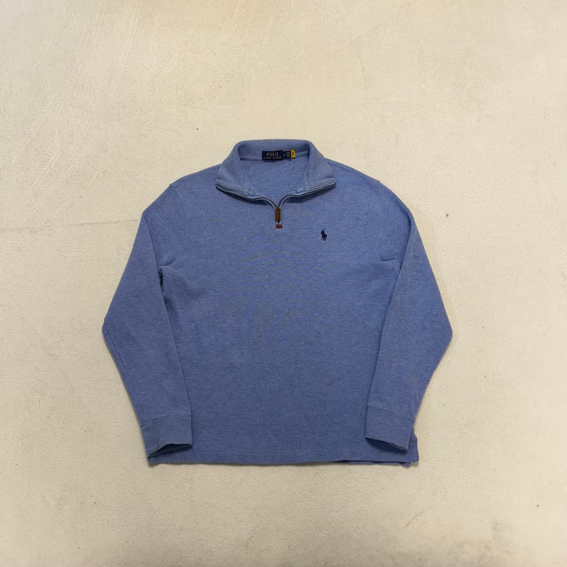 Polo Lavender Half-zip Knit 상품이미지4