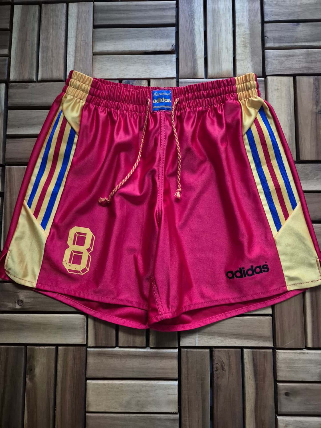 Adidas 올드래플 96-98 루마니아 국대 어웨이 유니폼 세트 상품이미지6