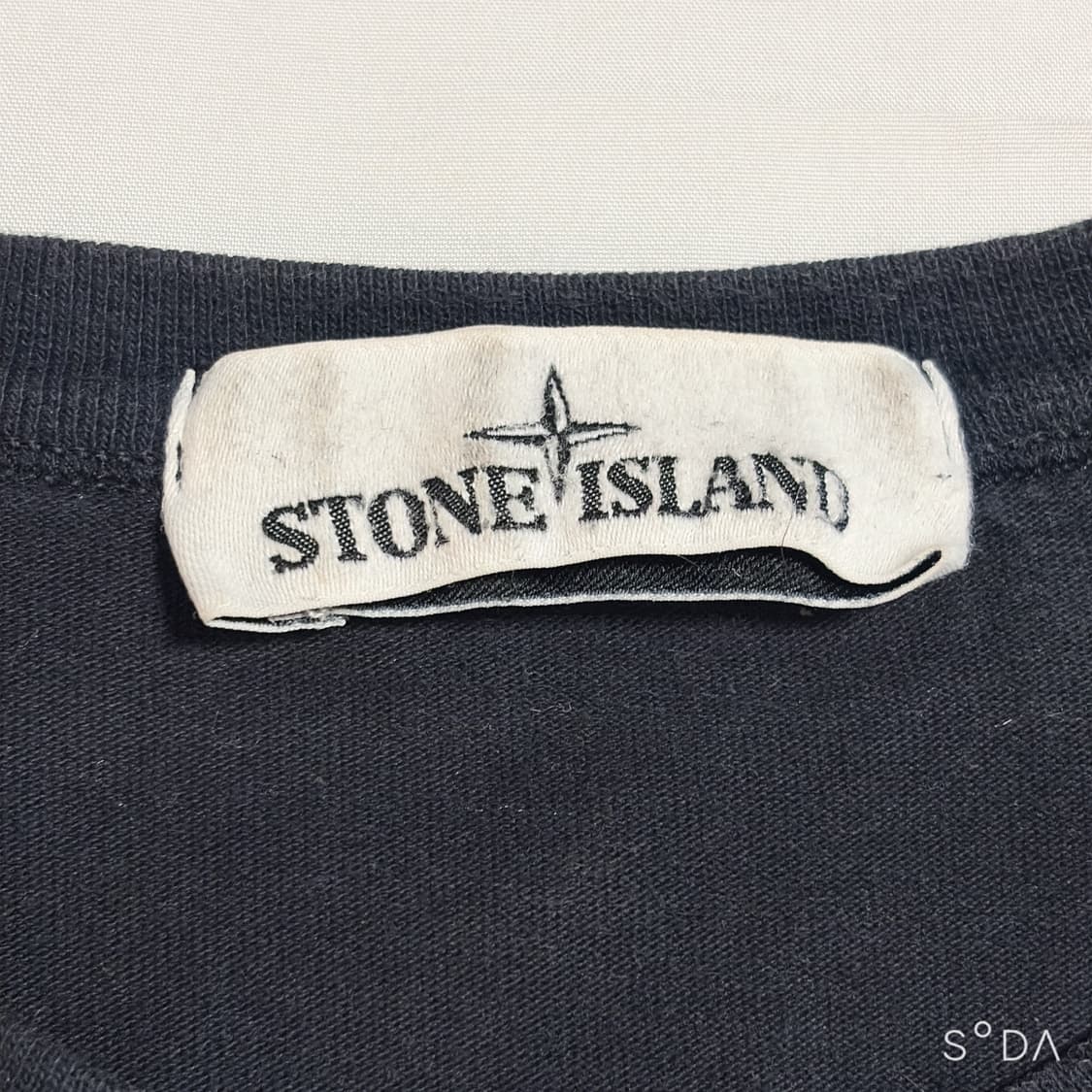 스톤아일랜드 블랙 긴팔티셔츠 (롱슬리브) L 상품이미지4