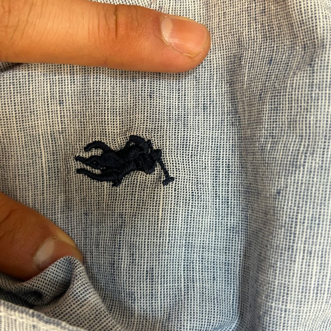 폴로 랄프로렌 린넨 셔츠 XL 상품이미지5