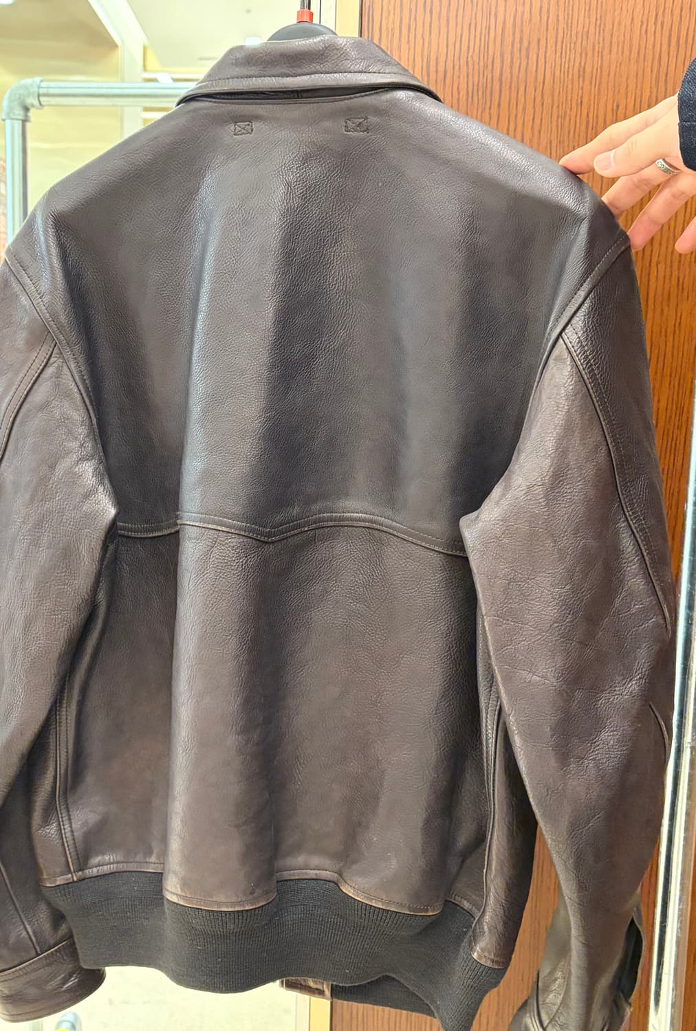 RRL 구 뉴스보이 레더자켓 상품이미지2